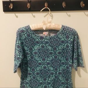 LuLaRoe Julia Dress Small